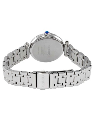 cuarzo mujer Seiko Diamonds SRZ535P1 30mm 50m WR Esfera de nácar