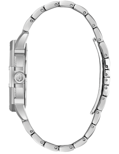 reloj hombre Bulova Swarovski Crystal 96C134 42mm correa de acero 30m WR