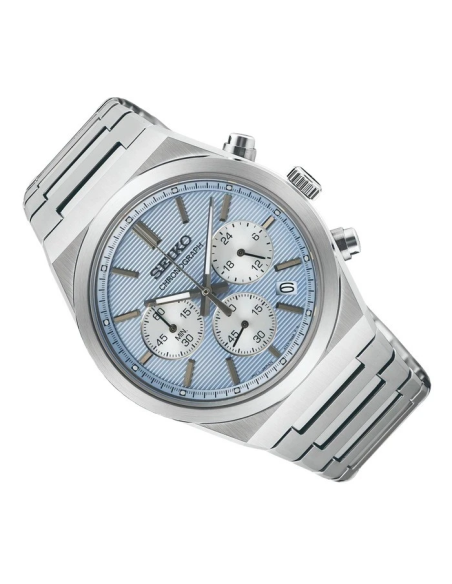 cronógrafo hombre Seiko Chronograph SSB459P1 40mm cristal de zafiro