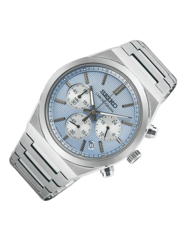 cronógrafo hombre Seiko Chronograph SSB459P1 40mm cristal de zafiro