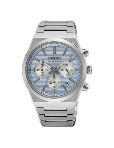 cronógrafo hombre Seiko Chronograph SSB459P1 40mm cristal de zafiro