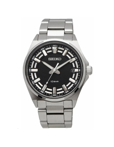 reloj cuarzo hombre Seiko Sports Essential SUR505P1 40mm 100m WR correa de acero