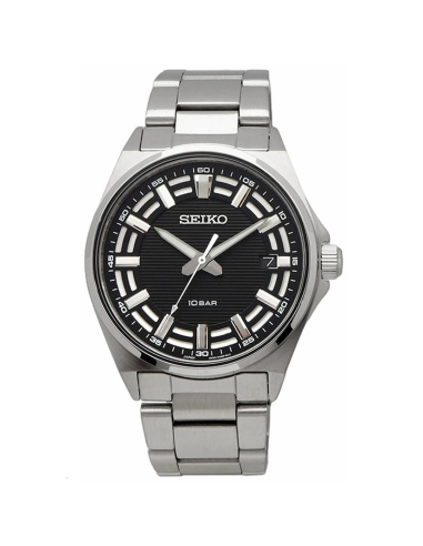 reloj cuarzo hombre Seiko Sports Essential SUR505P1 40mm 100m WR correa de acero