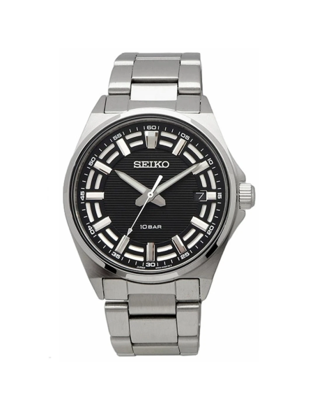reloj cuarzo hombre Seiko Sports Essential SUR505P1 40mm 100m WR correa de acero