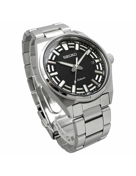 reloj cuarzo hombre Seiko Sports Essential SUR505P1 40mm 100m WR correa de acero