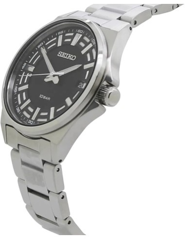 reloj cuarzo hombre Seiko Sports Essential SUR505P1 40mm 100m WR correa de acero