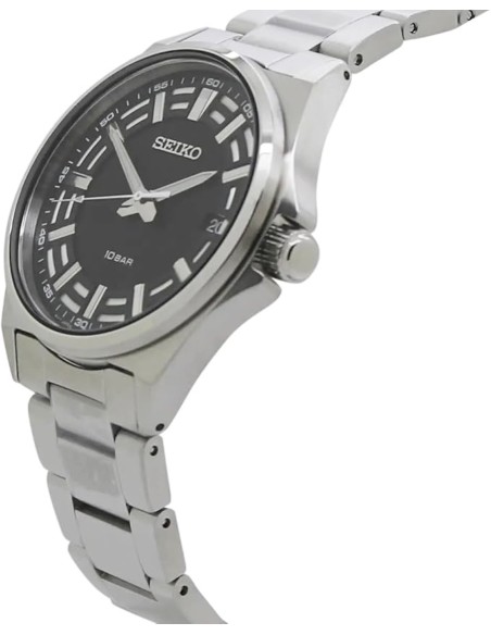 reloj cuarzo hombre Seiko Sports Essential SUR505P1 40mm 100m WR correa de acero