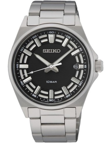 reloj cuarzo hombre Seiko Sports Essential SUR505P1 40mm 100m WR correa de acero