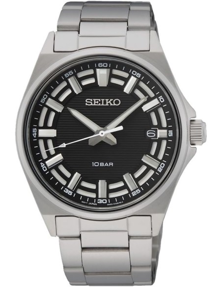 reloj cuarzo hombre Seiko Sports Essential SUR505P1 40mm 100m WR correa de acero