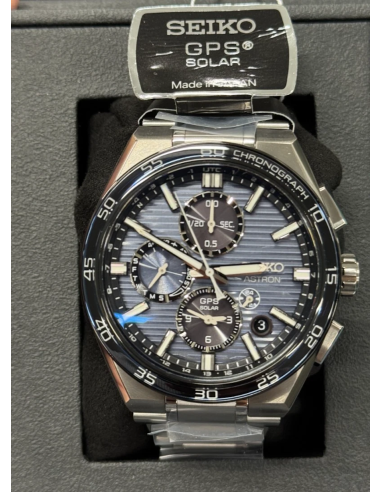 GPS SOLAR Titanio Seiko Astron Otani SSH175 SBXC175 JDM 44.1mm 100m WR cristal de zafiro