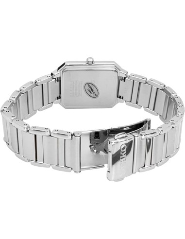 reloj mujer solar Seiko Crystals SUP451P1 25mm correa de acero