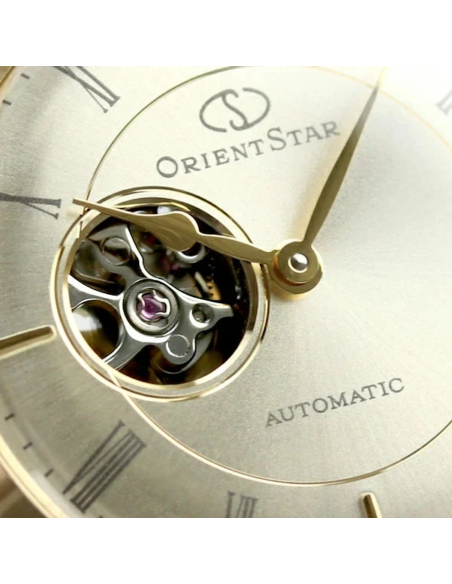 automático mujer Orient Star Contemporary RE-ND0010G 30.5mm correa de cuero Hecho en Japón