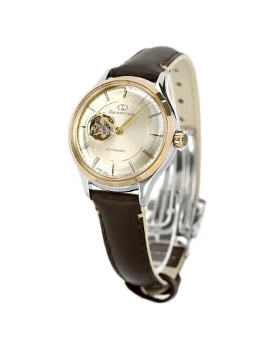 automático mujer Orient Star Contemporary RE-ND0010G 30.5mm correa de cuero Hecho en Japón