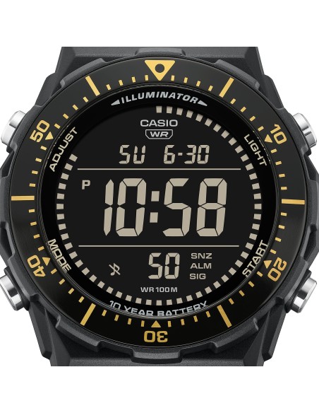 reloj deportivo hombre Casio Sports AE-1700H-1BV 54.9 × 47.3 × 14.3 mm 100m WR 10 años batería