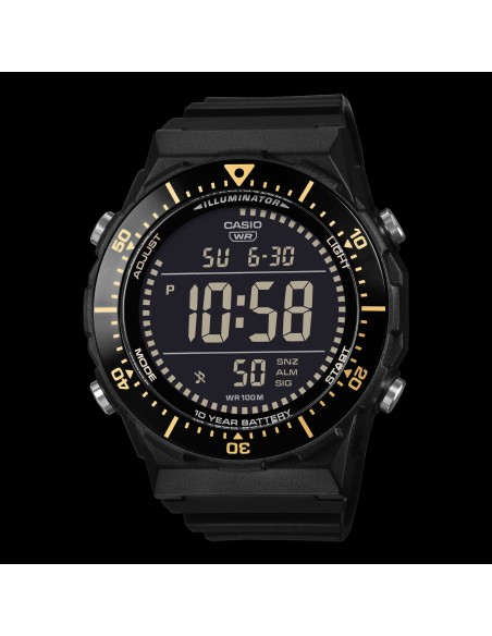 reloj deportivo hombre Casio Sports AE-1700H-1BV 54.9 × 47.3 × 14.3 mm 100m WR 10 años batería