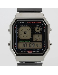 unisex Casio Retro Future A130WEGG-1A Baño de Iones   40.5 × 33.9 × 9 mm 2