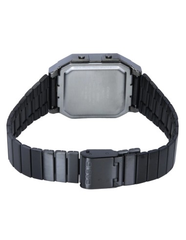 unisex Casio Retro Future A130WEGG-1A Baño de Iones   40.5 × 33.9 × 9 mm