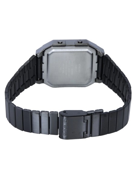 unisex Casio Retro Future A130WEGG-1A Baño de Iones   40.5 × 33.9 × 9 mm