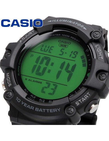 Casio Sports AE-1500WHC-1AV 54.4 × 51.3 × 15.8 mm 100m WR 5 alarmas 10 años