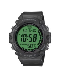 Casio Sports AE-1500WHC-1AV 54.4 × 51.3 × 15.8 mm 100m WR 5 alarmas 10 años