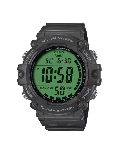Casio Sports AE-1500WHC-1AV 54.4 × 51.3 × 15.8 mm 100m WR 5 alarmas 10 años