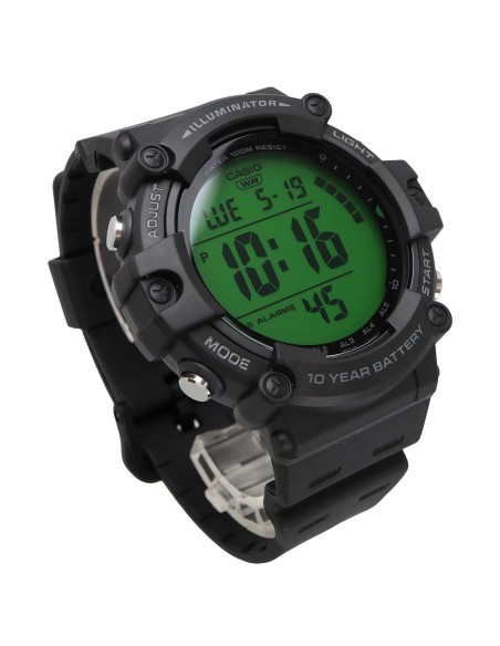 Casio Sports AE-1500WHC-1AV 54.4 × 51.3 × 15.8 mm 100m WR 5 alarmas 10 años