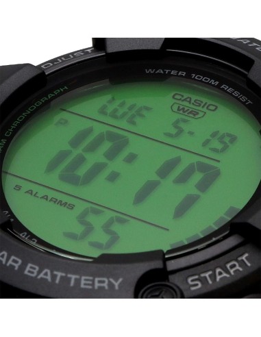 Casio Sports AE-1500WHC-1AV 54.4 × 51.3 × 15.8 mm 100m WR 5 alarmas 10 años