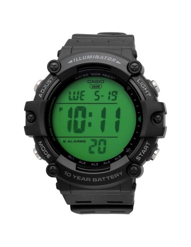 Casio Sports AE-1500WHC-1AV 54.4 × 51.3 × 15.8 mm 100m WR 5 alarmas 10 años