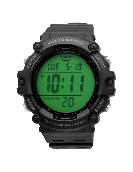 Casio Sports AE-1500WHC-1AV 54.4 × 51.3 × 15.8 mm 100m WR 5 alarmas 10 años