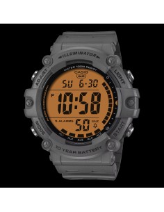 Casio Sports AE-1500WHC-8AV  54.4 × 51.3 × 15.8 mm 100m WR 5 alarmas 10 años 2