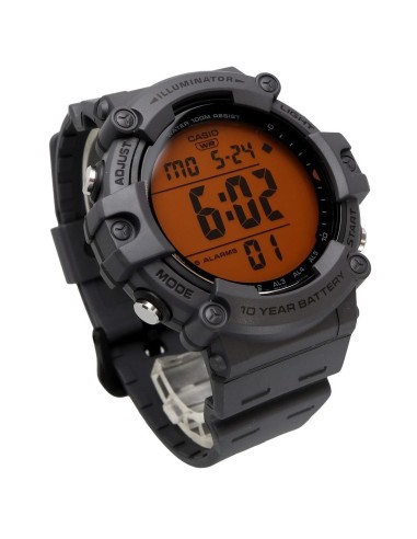 Casio Sports AE-1500WHC-8AV  54.4 × 51.3 × 15.8 mm 100m WR 5 alarmas 10 años