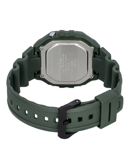 reloj deportivo hombre Casio Sports W-218H-3BV  44.4 × 43.2 × 10.8 mm 50m WR 7 años batería