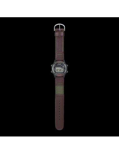 reloj digital hombre Casio Sports Field W-220HF-3AV 43 × 36.6 × 10.9 mm auto-light correa de tela