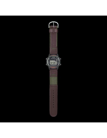 reloj digital hombre Casio Sports Field W-220HF-3AV 43 × 36.6 × 10.9 mm auto-light correa de tela