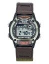 reloj digital hombre Casio Sports Field W-220HF-3AV 43 × 36.6 × 10.9 mm auto-light correa de tela