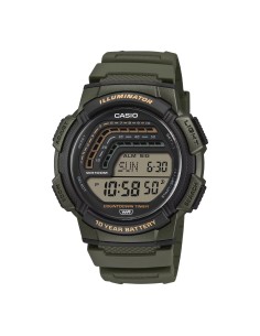 Casio Sports Gear WS-1800-3AV 48.2 × 45 × 13.8 mm Cuenta Atrás 100m WR 10 años