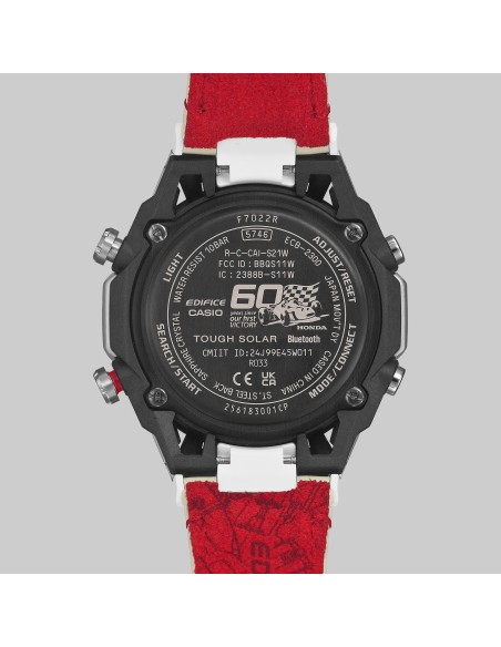 solar Bluetooth hombre Casio Edifice Honda 60th Annyversary ECB-2300HR-1AJR JDM Limited