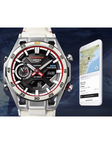 solar Bluetooth hombre Casio Edifice Honda 60th Annyversary ECB-2300HR-1AJR JDM Limited