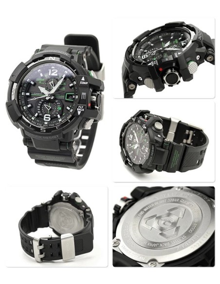 radiocontrol solar hombre Casio G-Shock G-Premium Gravity Master GW-A1100-1A3JF JDM