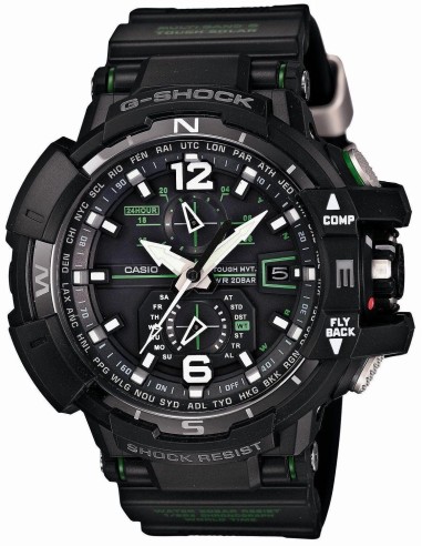 radiocontrol solar hombre Casio G-Shock G-Premium Gravity Master GW-A1100-1A3JF JDM