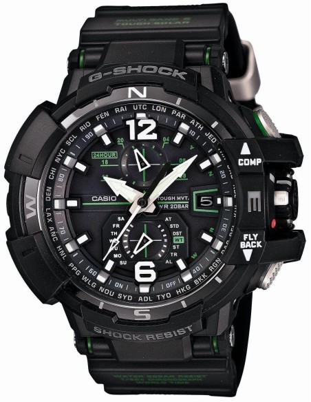 radiocontrol solar hombre Casio G-Shock G-Premium Gravity Master GW-A1100-1A3JF JDM