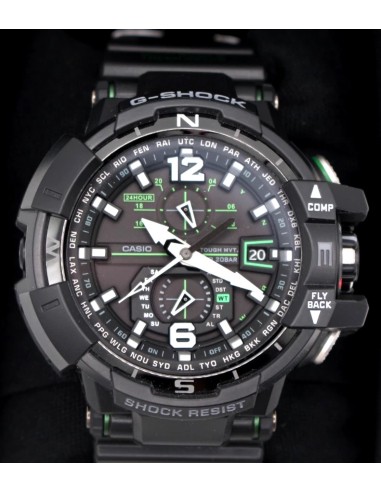 radiocontrol solar hombre Casio G-Shock G-Premium Gravity Master GW-A1100-1A3JF JDM