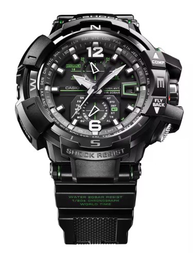 radiocontrol solar hombre Casio G-Shock G-Premium Gravity Master GW-A1100-1A3JF JDM