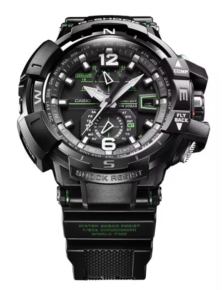 radiocontrol solar hombre Casio G-Shock G-Premium Gravity Master GW-A1100-1A3JF JDM