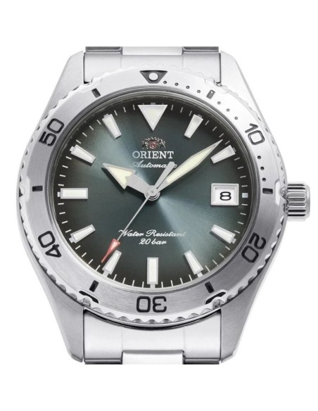 Orient Mako Emerald Diver RA-AC0Q13E 39.9mm 200m WR Cristal de zafiro