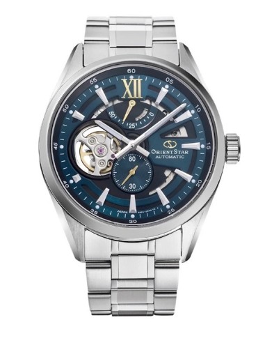 automático hombre Orient Star Modern Skeleton RE-AV0134E 41mm 100m zafiro