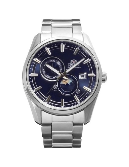 automático hombre Orient Stretto Day & Night Midnight Blue RA-AK0315L 41.5mm 50m WR  zafiro