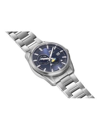 automático hombre Orient Stretto Day & Night Midnight Blue RA-AK0315L 41.5mm 50m WR  zafiro