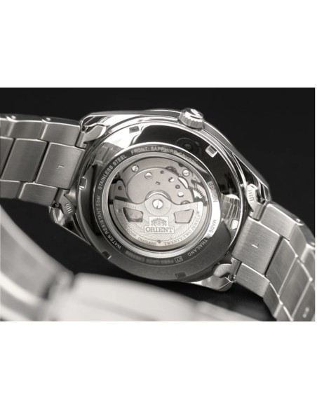 automático hombre Orient Stretto Day & Night Bronze Sunset RA-AK0313Y 41.5mm zafiro