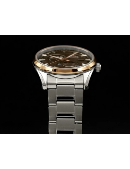 automático hombre Orient Stretto Day & Night Bronze Sunset RA-AK0313Y 41.5mm zafiro